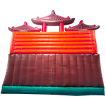 Коммерческий надувной батут “Хижина Дракона” 7,5*6,5*5,5 м