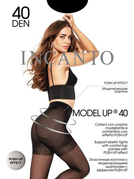 Incanto Model Up колготки эффект Push-up 40 den melon р.2 (S)