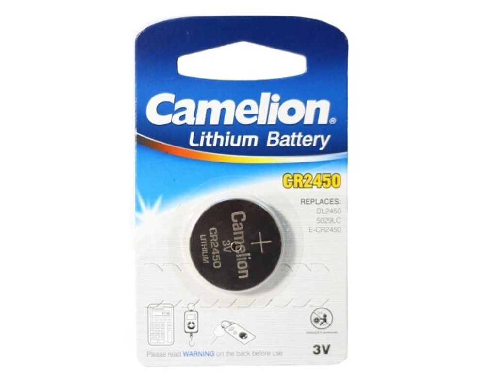 Литиевая батарейка Camelion CR2450