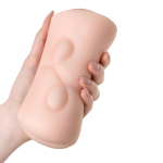 Телесный двусторонний мастурбатор 16см вагина и анус ToyFa Juicy Pussy Rich Fruit 893022