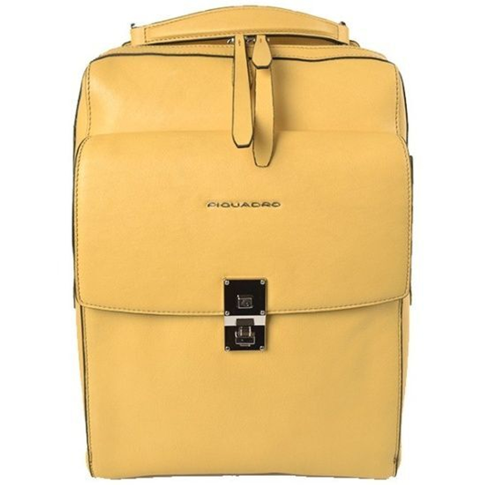 Рюкзак женский Piquadro Dafne Business CA5437DF/G желтый натур.кожа