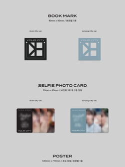 Альбом JUNG YONG HWA - YOUR CITY 2nd Mini Album RANDOM Version