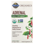 Garden of Life, MyKind Organics, средство для надпочечников, ежедневный баланс, 120 веганских таблеток