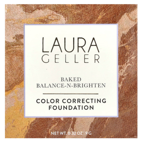 Laura Geller, Baked Balance-N-Brighten, тональный крем для коррекции цвета, 0006027B Tan, 9 г (0,32 унции)