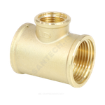 Тройник латунь переходной Ду 25х20х25 (1"х3/4"х1") ВР LD LD.65.523.25x20x25