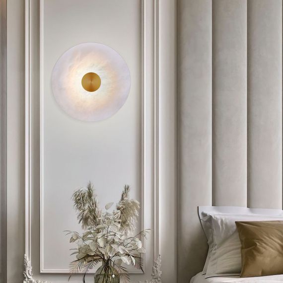 Настенный светодиодный светильник Eurosvet Thasos 40340 LED латунь