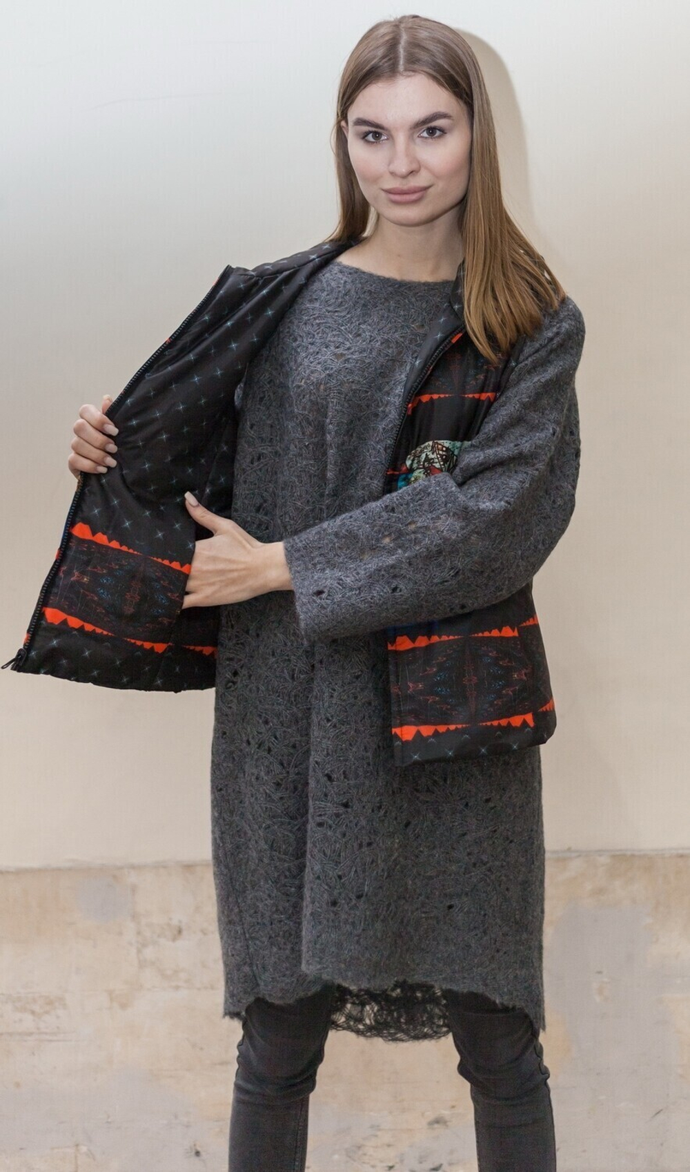 Двусторонний жилет "Синдбад", по мотивам живописи художника авангардиста Пауль Клее