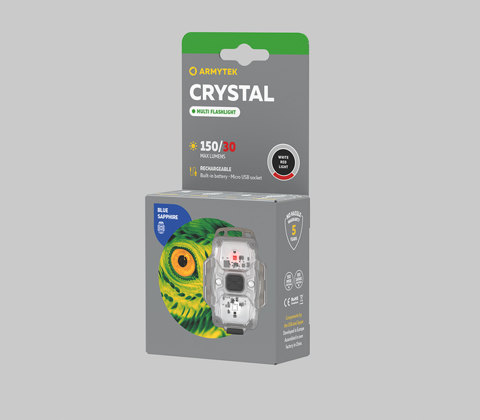 Фонарь Armytek Crystal Grey Onyx (F07001G)