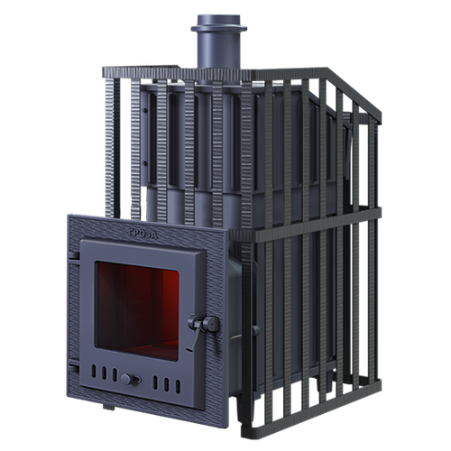 Чугунная печь для бани Гроза 24 (М) Ураган