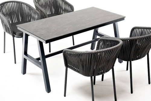 "Рио" обеденная группа на 4 персоны, стол HPL