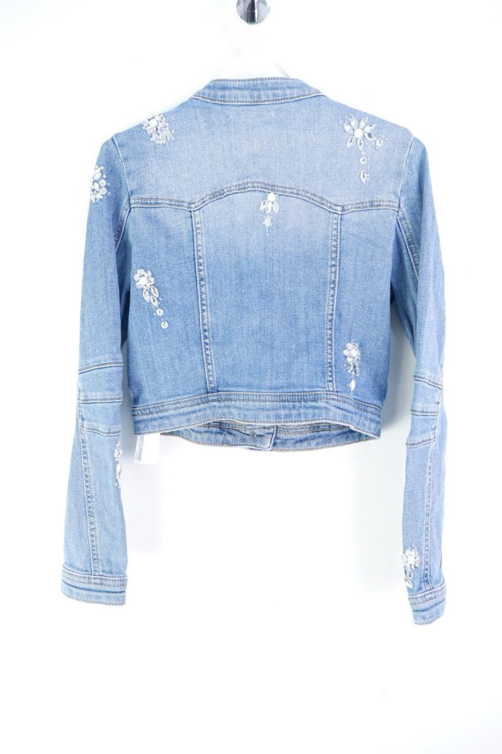 Джинсовка Twin-set со стразами на 12 лет