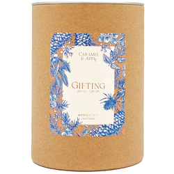 Свеча ароматическая gifting, Карамель и яблоко, 40 ч