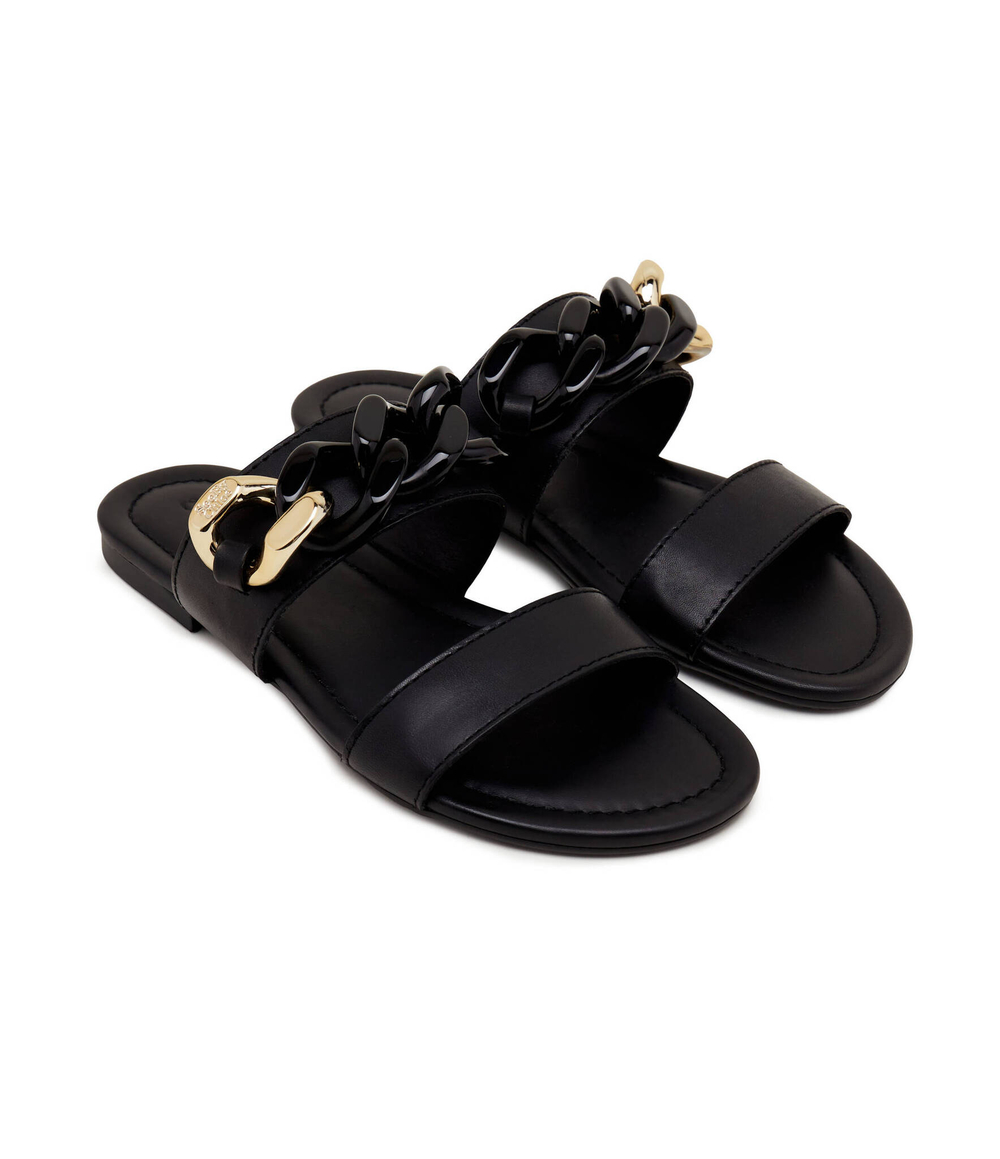 Шлепанцы кожаные monyca See By Chlo\u00e9 - черный(SB42011A 19098)