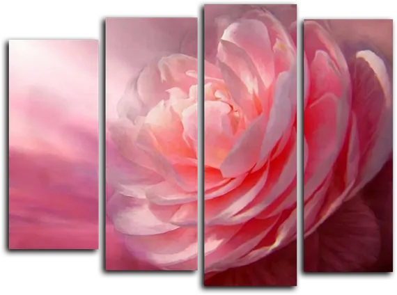 Модульная картина"Волшебный бутон"