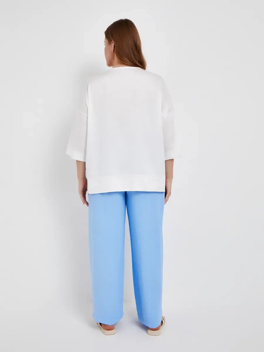 Блузка легкая свободная