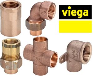 Бронзовые фитинги под пайку Viega