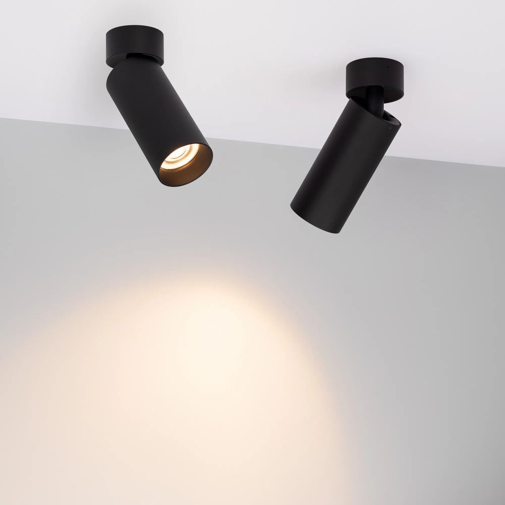 Светильник SP-GABI-SURFACE-FLAP-R50-9W Warm3000 (BK, 36 deg, 230V) (Arlight, IP40 Металл, 5 лет) 049922