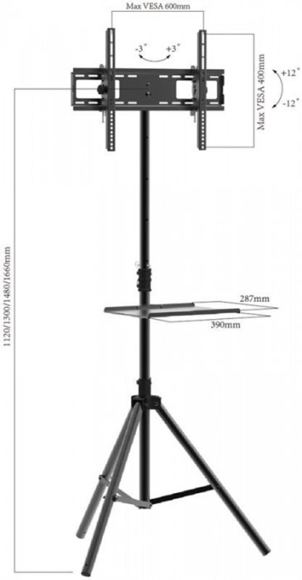 ARM MEDIA TR-STAND-2