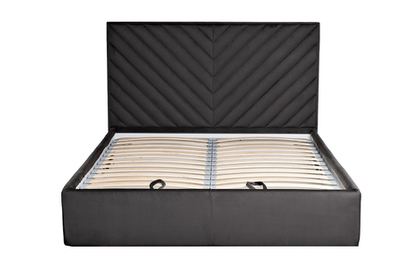 Кровать 173x220x125см Garda Decor Milano Basic серая