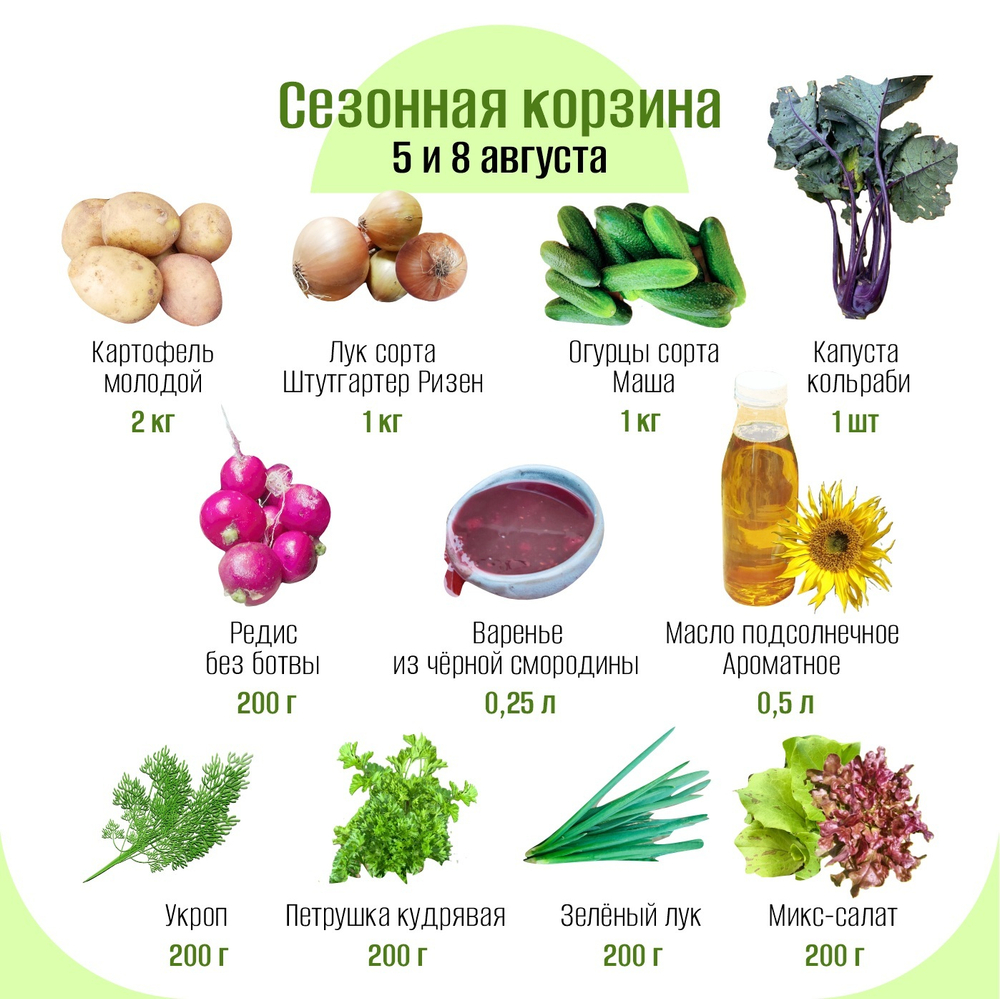 Сезонная корзина