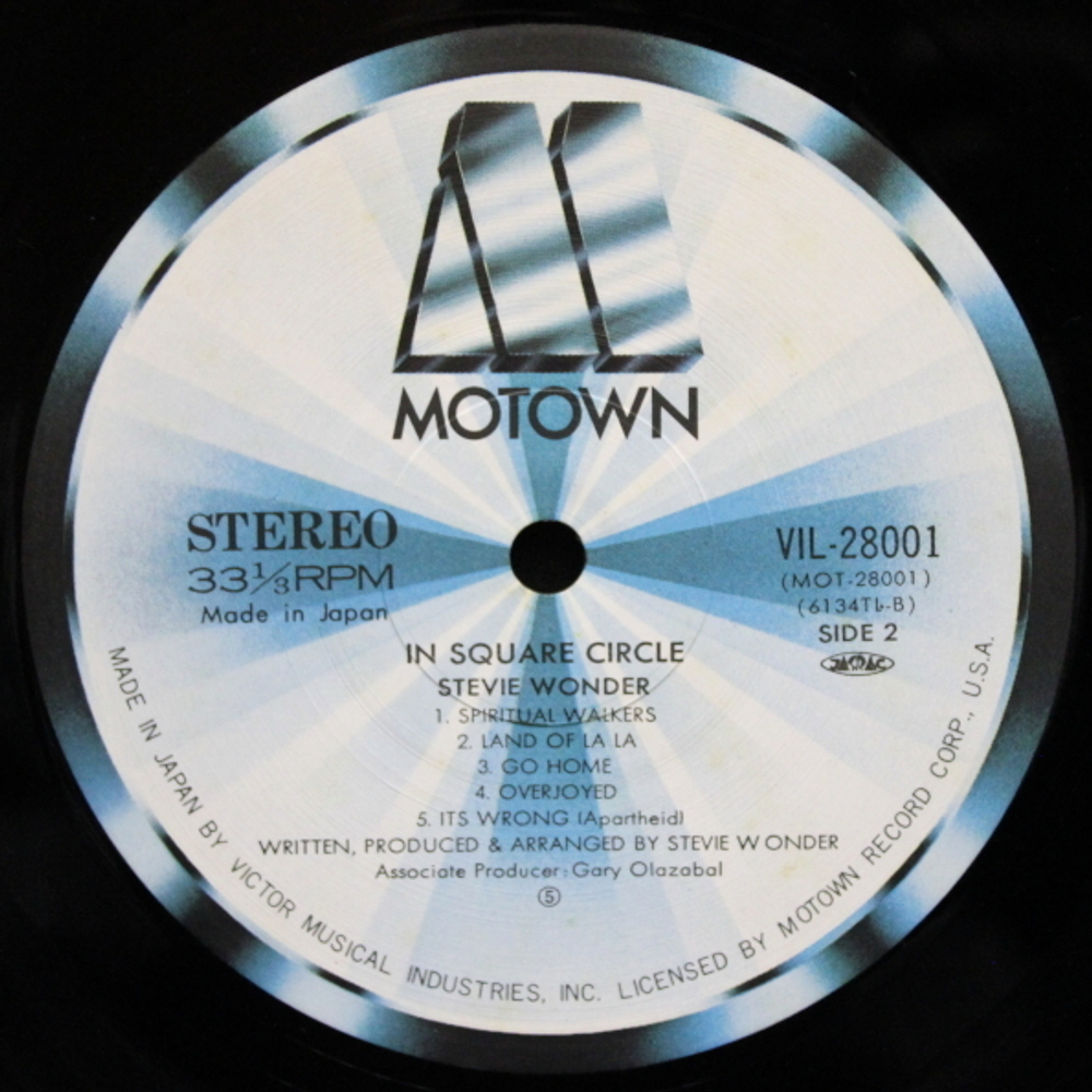 Stevie Wonder / In Square Circle (LP)