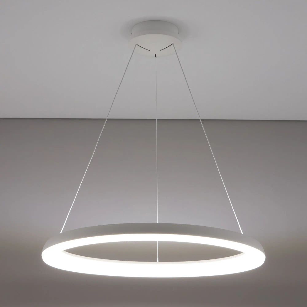 Citilux Юпитер Смарт CL730A090S Умная подвесная люстра Белая