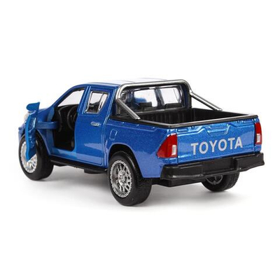 Модель ин. мет. "Toyota Hilux" 12см. двери, синий HILUX-12-BU (Технопарк)