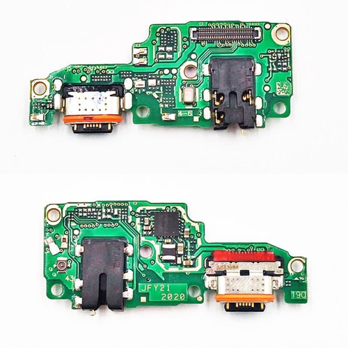 Шлейф для Vivo Y31 2021 на системный разъем/разъем гарнитуры/микрофон