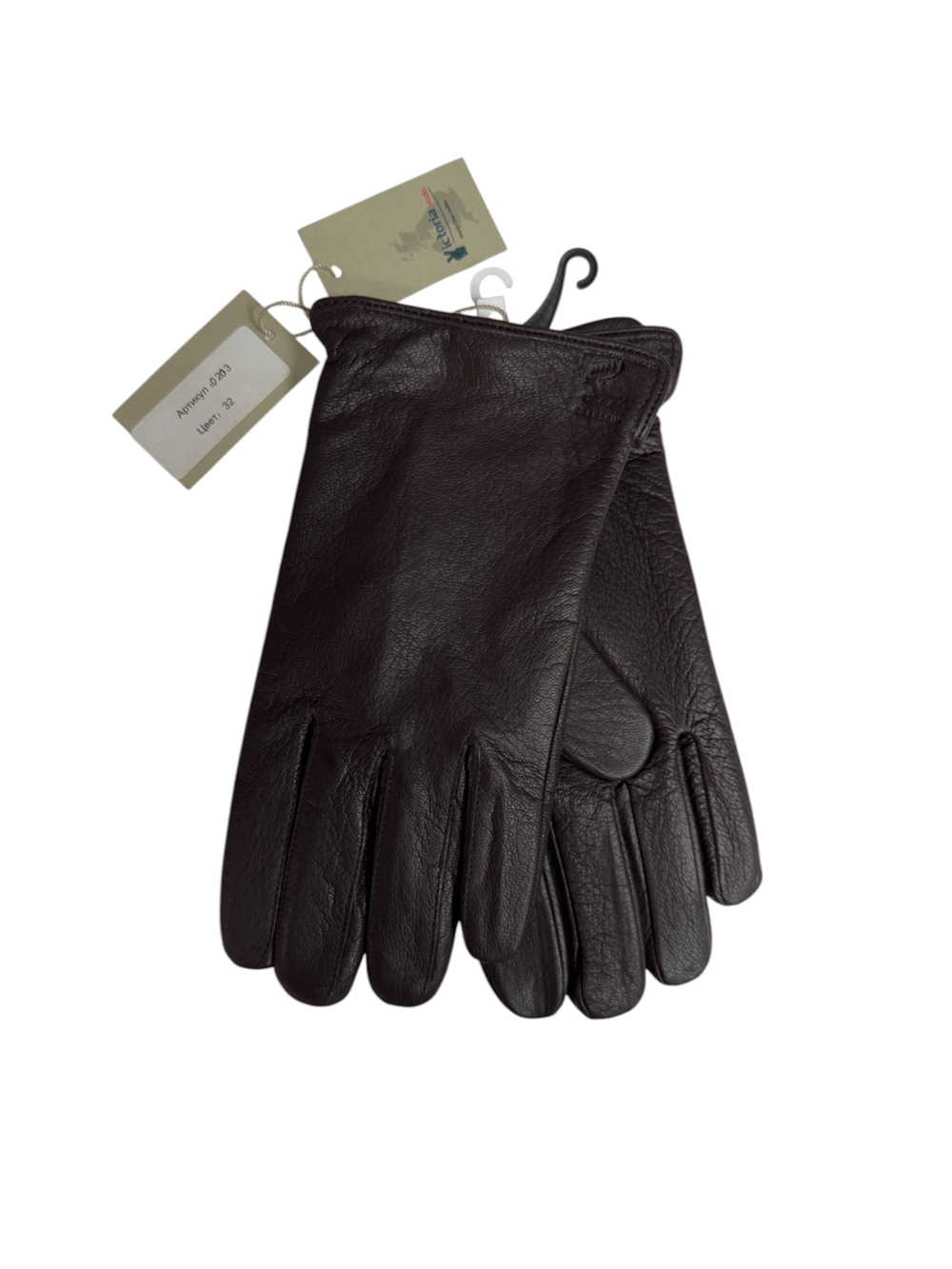 Перчатки. Мужские. Материал верха: Кожа оленя. Подклад: Трикотаж-шерсть. 5 шт в упаковке.