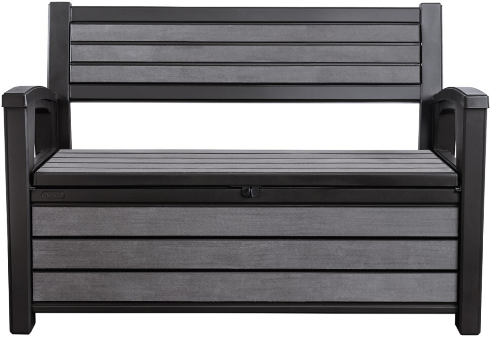 Скамья - сундук Хадсон (Hudson storage bench) 227 л. антрацит 1