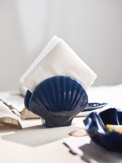 Салфетница Pearl синего цвета из коллекции Sea treasures