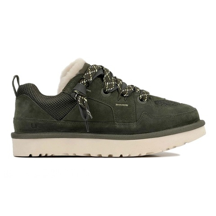 Ugg Mens Lowmel Lo Sneaker Dark Green