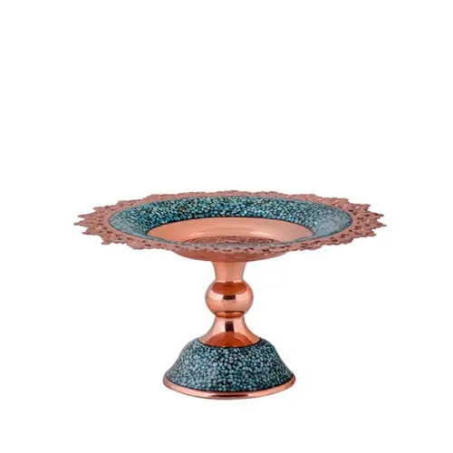 Конфетница фирузе куби Aghajani 13250947 натуральная бирюза Иран