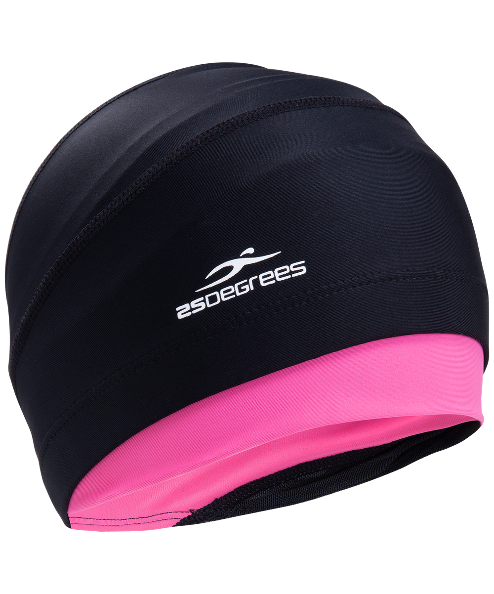 Шапочка для плавания Duplo Black/Pink, полиамид
