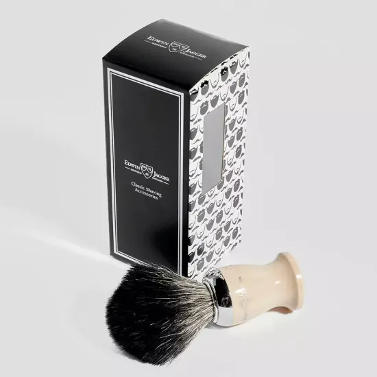 Помазок Edwin Jagger, слоновая кость, искусственный ворс, 21SB727CR