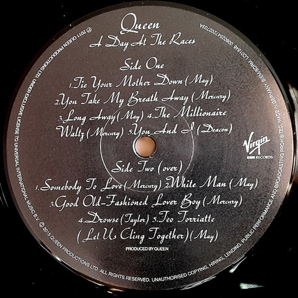 Queen / A Day At The Races (LP)