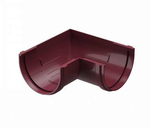 Docke STANDARD Угловой элемент 120 мм * 90° (Красный 3005)
