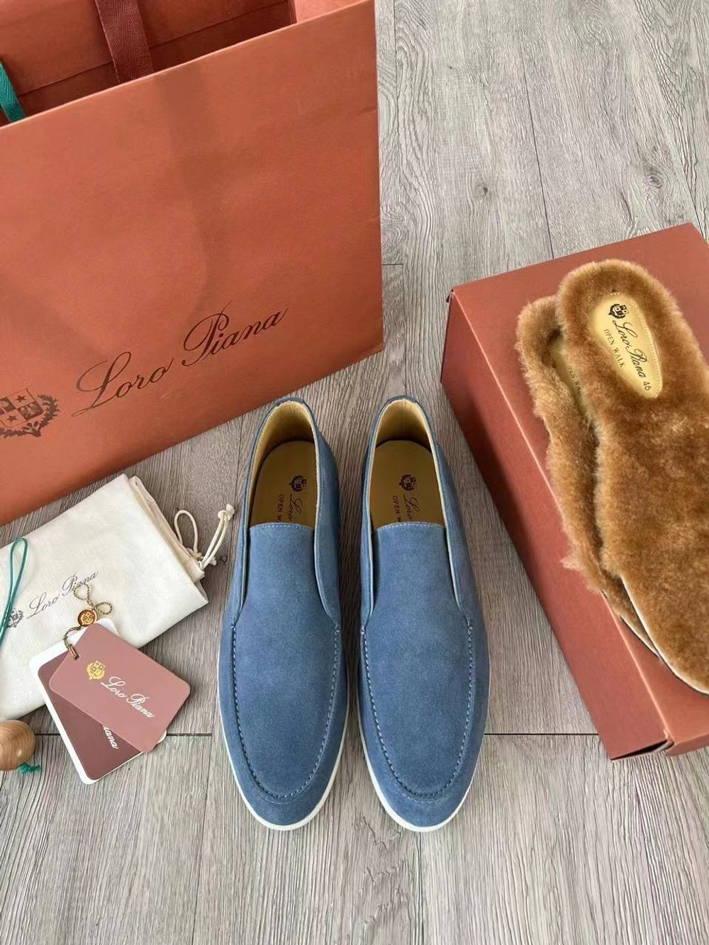 Ботинки Loro Piana Open Walk