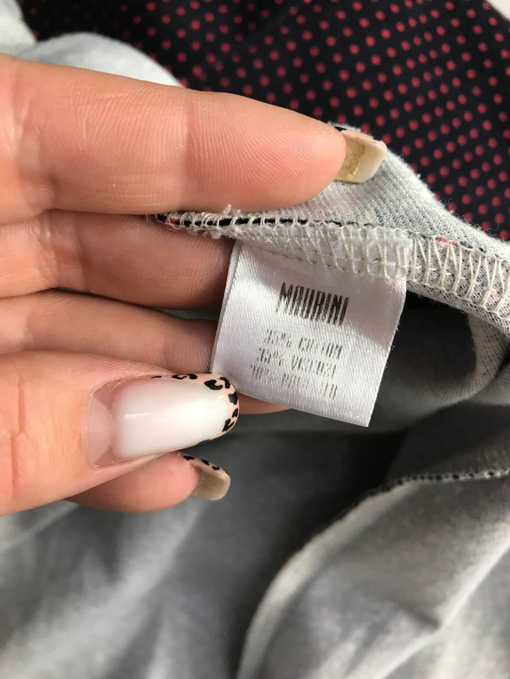 Платье Maurini в горошек, маркировка XS, визуально на 42 размер