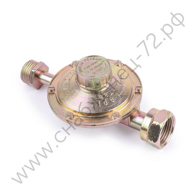 Редуктор пропановый “лягушка” с регулятором, W21.8, выход - резьба