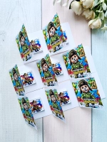 Открытки с шоколадом детям на 23 февраля