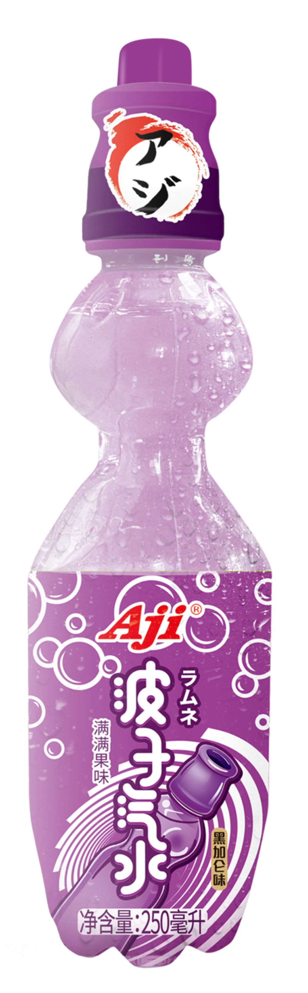 Газированный напиток Aji со вкусом черной смородины