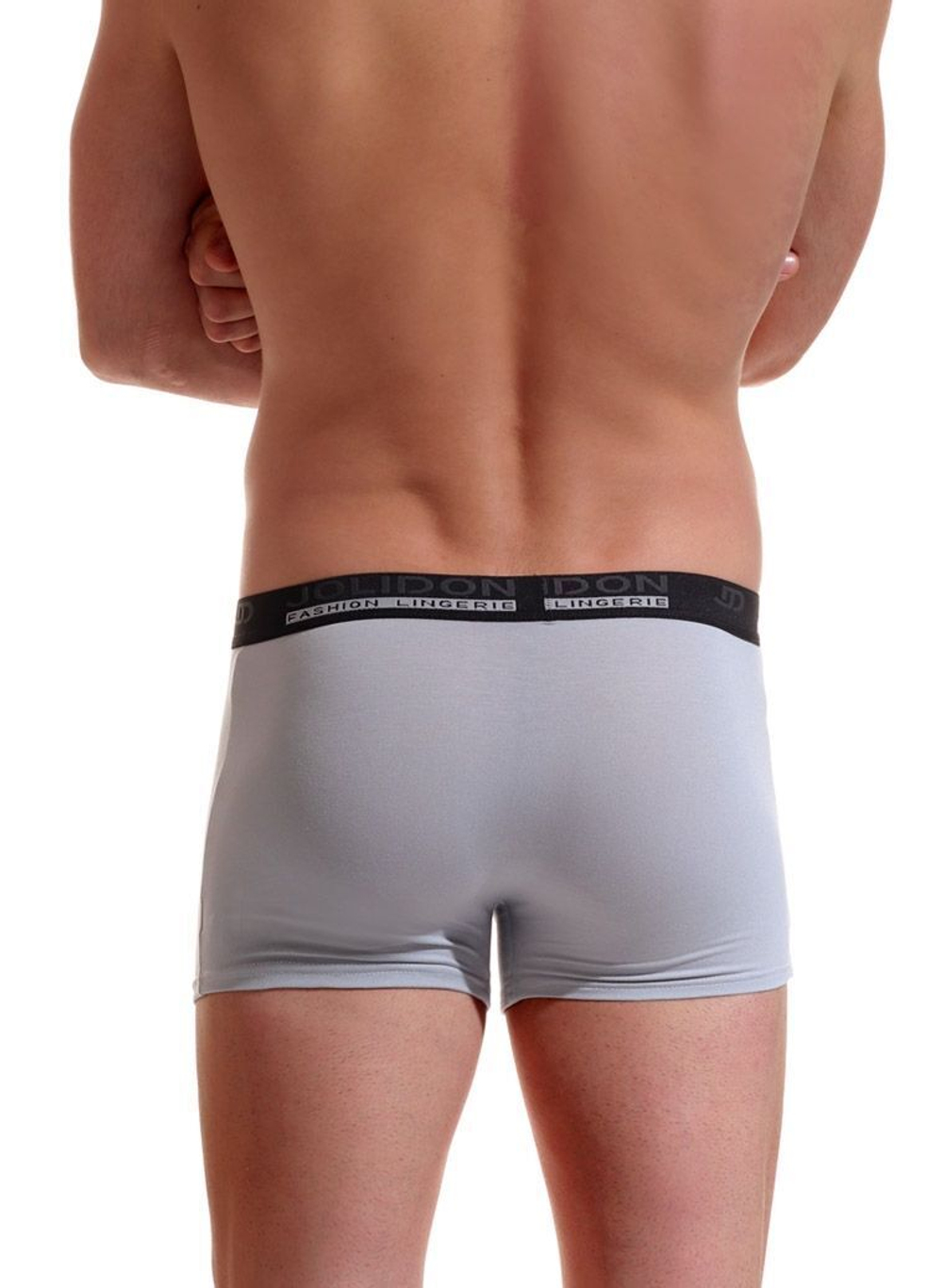 Мужские трусы-боксеры классической посадки (Размер: L) (Цвет: серый)