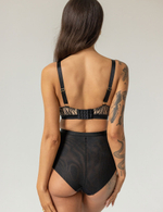 Трусы Kris Line Queen слипы High Waist (черный)