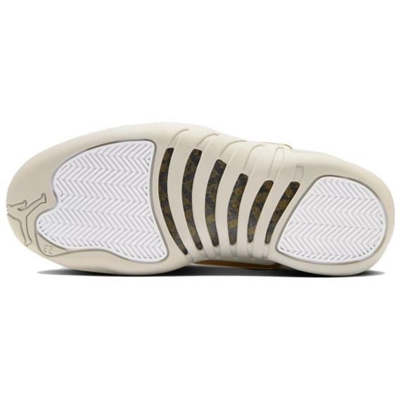 Jordan Air Джордан 12 Винтажные баскетбольные кроссовки MID Топ Белый Унисекс