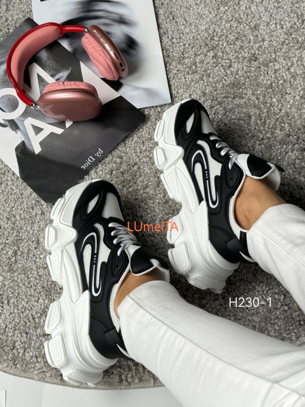 Кроссовки по 8 пар (36-41)р. / 230-1