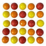 Жевательная резинка 22 мм «Сицилийский апельсин (c начинкой)» 1430 штук