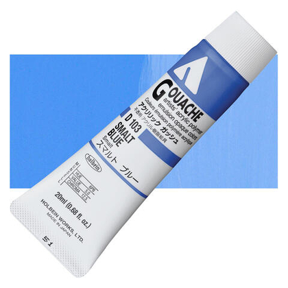 Holbein Acrylic Gouache 20 мл. 103 [А] Smalt Blue