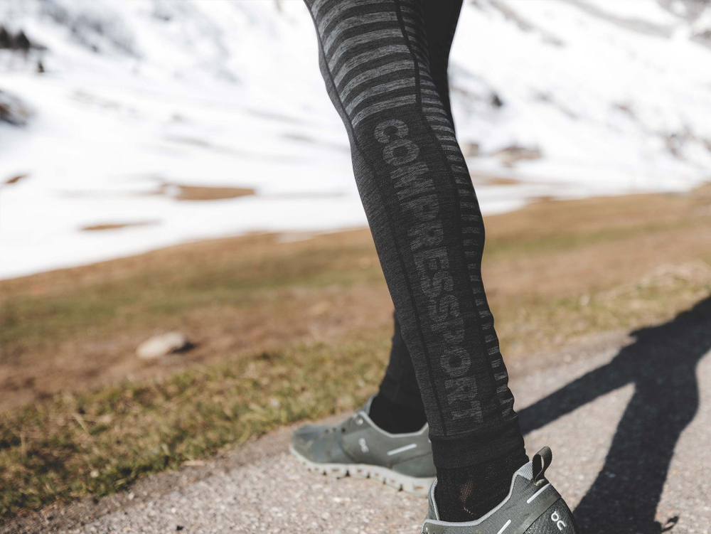 Winter Run леггинсы Черные