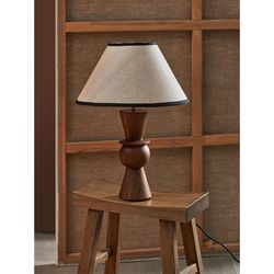 Светильник настольный Torhill, 13х38 см, бежевый